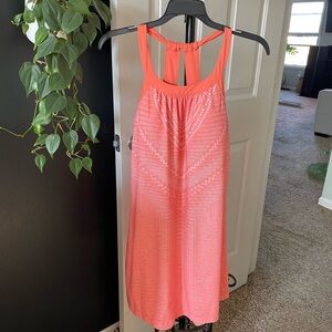 prAna Cantine Dress Peach Synergy